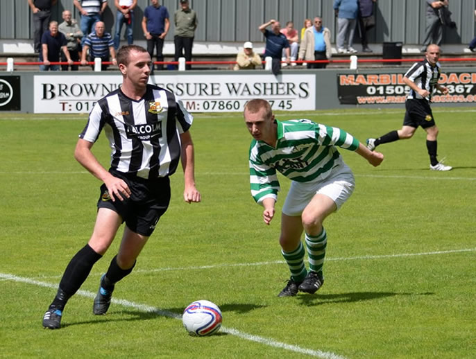 Man of the Match Bernie McDonald